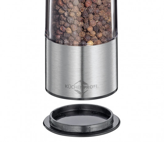 Kucchenprofi KUcCHENPROFI Pfeffer- und Salzmuchle BOSTON silber KUcCHENPROFI Миксер для перца и соли BOSTON