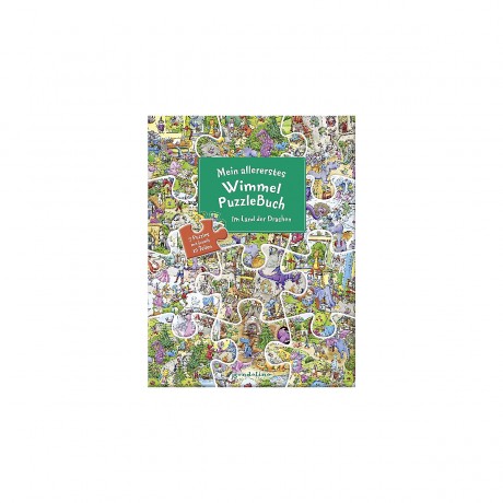 Gondolino Verlag Mein allererstes WimmelPuzzleBuch: Im Land der Drachen Мой самый первый WimmelPuzzleBook: In the Land of Dragons