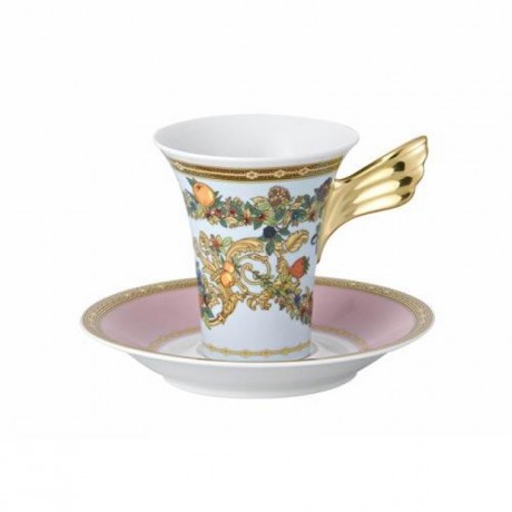 Rosenthal meets Versace Rosenthal Versace Le Jardin de Versace Espresso/Mokkatasse 2 tlg. 0,09 L Rosenthal Versace Le Jardin de Versace Чашка для эспрессо/мокко 2 шт. 0,09 л
