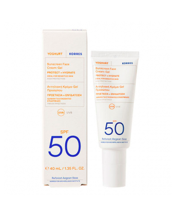 KORRES Yoghurt Sonnencreme  Йогуртовый солнцезащитный крем SPF50, 40мл