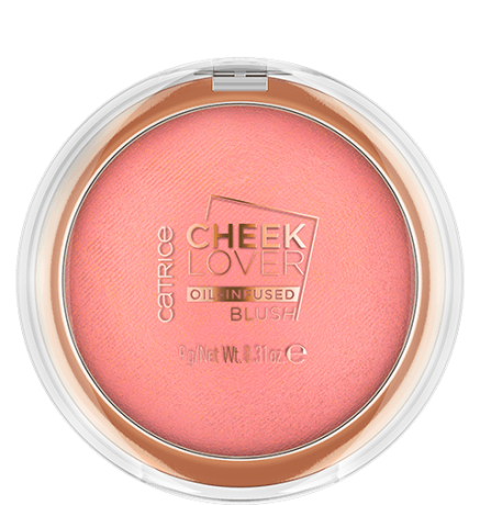 Catrice Rouge Cheek Lover Oil-Infused Blush, Катрис Универсальные румяна с маслом гибискуса, Blooming Hibiscus 010, 9г.