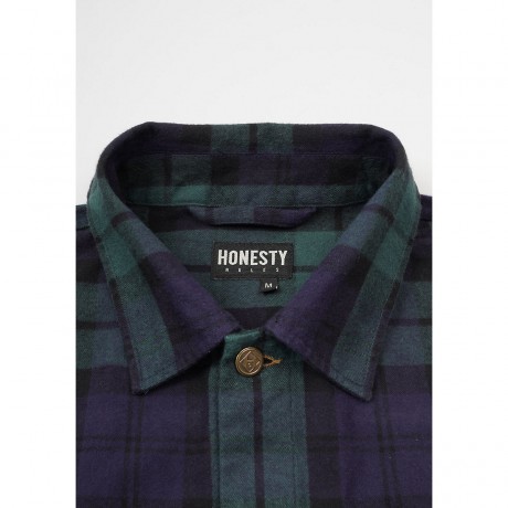 Honesty Rules Jacket Flannel Over Shirt Ubergangsjacken Куртка Фланелевая рубашка поверх рубашки Демисезонные куртки
