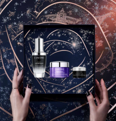 LANCOME ADVANCED GENIFIQUE SERUM HAUTPFLEGESET Подарочный набор &quot;Антивозрастной&quot; для ухода за кожей, ограниченный выпуск 2024 года: ADVANCED GENIFIQUE сыворотка 30мл и крем для глаз 5мл, пептидный крем 15мл