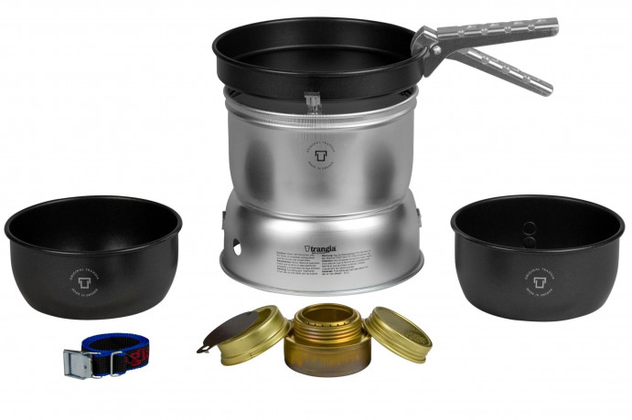 Trangia Trangia Gaskocher Trangia Sturmkocher klein UL Alu/Non-Stick Topfe+Pfanne  Газовая плита Trangia Штормовая плита Trangia маленькие алюминиевые кастрюли и сковородки с антипригарным покрытием UL