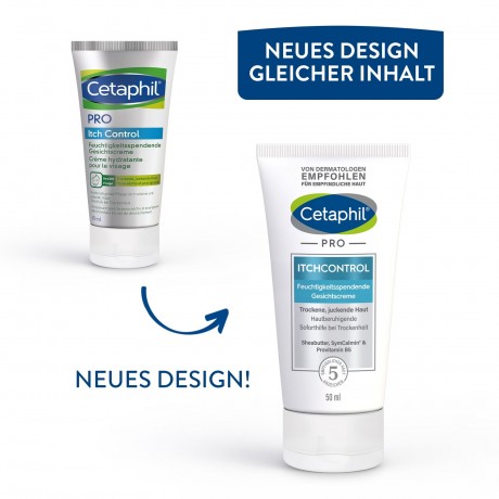 Cetaphil Pro Itch Control Gesichtscreme Крем для лица против зуда Pro