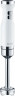 Graef Graef Stabmixer HB 501, 3 teiliges Zubehor Set, weiss, Mixstab, Purierstab, Zerkleinerer Schwarz Ручной блендер Graef HB 501, набор аксессуаров из 3 предметов, белый, палочка для смешивания, палочка для очистки, измельчитель