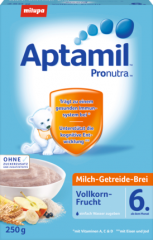 Aptamil Молочно-Зерновая каша Цельнозерновые	-Фрукты от 6. Месяц	ев, 250 г