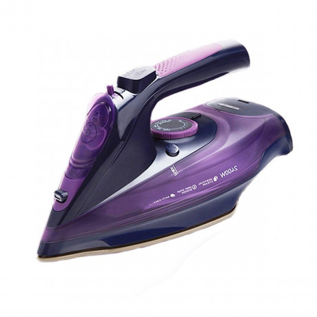 Hikeren Hikeren Dampfbugeleisen 2400 W Kabelloses Dampfbugeleisen, Kapazitat 360ML Паровой утюг Hikeren, беспроводной паровой утюг мощностью 2400 Вт, емкость 360 мл.