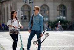 micro Alu-Scooter speed+ mint Алюминиевый скутер скорость+ как новый