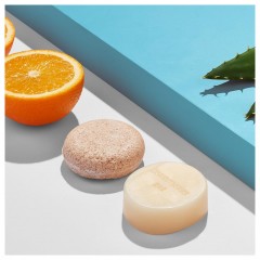 Gruum Glanz verbessernd-Glos Plastikfreier fester Conditioner  Твердый кондиционер Gloss без пластика для усиления блеска
