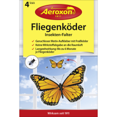 Aeroxon Fliegenkoder Insekten-Falter, Средство-приманка против мух, без запаха и клея,  до 6 месяцев
