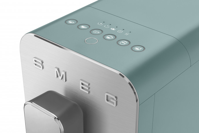 Smeg Smeg Kaffeevollautomat SMEG Kaffeevollautomat Espresso- Kaffeemaschine Milchfunktion Green  Полностью автоматическая кофемашина Smeg Полностью автоматическая кофемашина SMEG Кофемашина эспрессо с функцией молока Зеленый