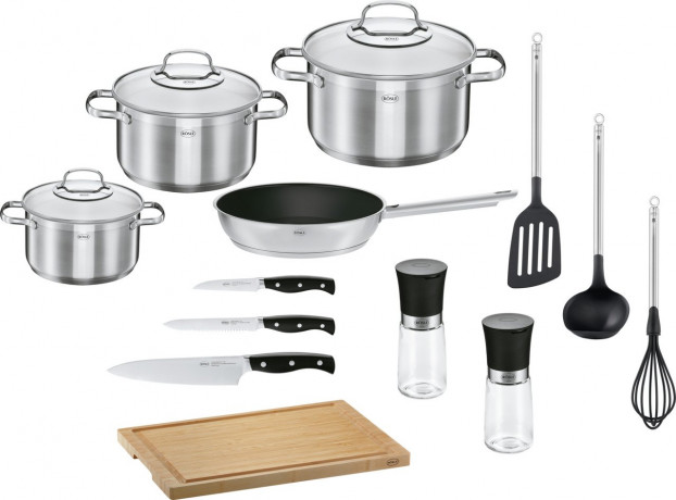 R\u00f6sle R\u00f6sle Gourmet-Set 13-tlg. ELEGANCE transparent Набор R&u00f6sle gourmet из 13 предметов. ЭЛЕГАНТНОСТЬ