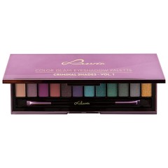 Luvia Color Glam Eyeshadow Palette - Criminal Shades Vol. 1 Lidschattenpalette Lidschatten, 1 шт.