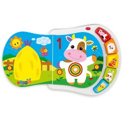 CHICCO Babybuch Zahlen Farmbuch Детская Книга Чисел Фермерская Книга