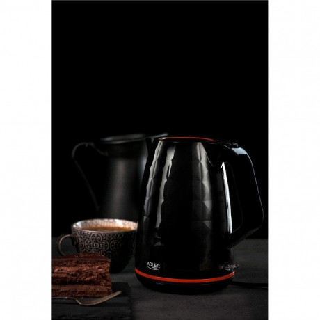 Adler Adler Wasserkocher AD 1277 Wasserkocher 1,7 L schwarz schwarz Чайник Adler AD 1277 чайник 1,7 л черный