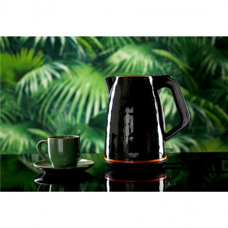 Adler Adler Wasserkocher AD 1277 Wasserkocher 1,7 L schwarz schwarz Чайник Adler AD 1277 чайник 1,7 л черный