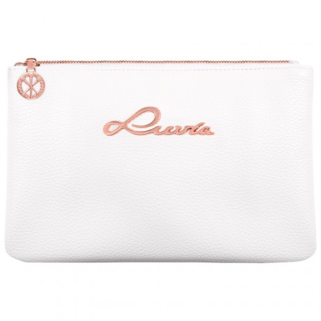 Luvia Essential Brushes - Expansion Pouch - Feather White Kosmetiktasche Pinsel, 1 шт.