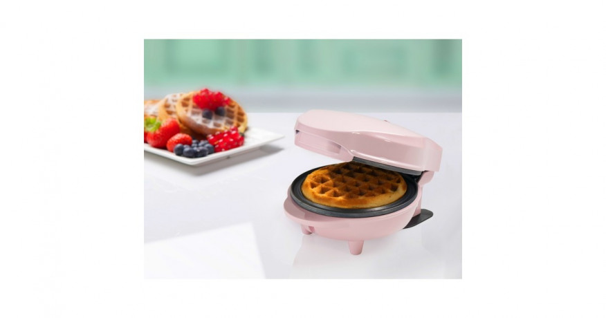 Bestron Bestron Mini-Waffelautomat AMW500P, Waffeleisen rosa, 550 Watt  rosa Мини-вафельница Bestron AMW500P, вафельница розовая, 550 Вт
