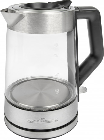 ProfiCook ProfiCook Wasserkocher PC-WKS 1190 G, Wasserkocher mit bunter Beleuchtung 1,7L Fullmenge  Чайник ProfiCook PC-WKS 1190 G, чайник с разноцветной подсветкой, объём 1,7л.