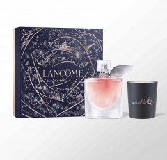 LANCOME LA VIE EST BELLE 50 ml KERZEN-SET Подарочный набор &quot;LA VIE EST BELLE&quot;, ограниченный выпуск 2024 года: парфюмерная вода 50мл, свеча 75г