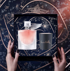 LANCOME LA VIE EST BELLE 50 ml KERZEN-SET Подарочный набор &quot;LA VIE EST BELLE&quot;, ограниченный выпуск 2024 года: парфюмерная вода 50мл, свеча 75г
