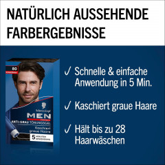Schwarzkopf Professional Men Perfect Tonungs-Gel Краска против седых волос-Гель Natur Schwarzbraun 80