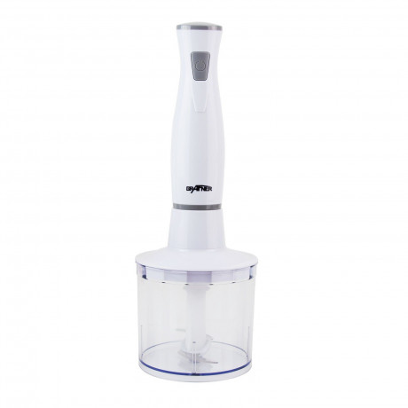 Grafner Grafner Stabmixer Stabmixer Set 4 in 1 Stabmixer, Purierstab und Multi Zerkleinerer, 300 W, 1x Quirlaufsatz, 1x Mixbecher, 1x Purieraufsatz  Ручной блендер Grafner Набор ручных блендеров 4 в 1, стержень для очистки и мульти-измельчитель, 300 Вт, 1