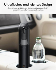 Kamp;B KB Akku-Handstaubsauger 12000-Pa-Autostaubsauger mit USB-C-Schnellladung Schwarz KB Беспроводной ручной пылесос 12000Pa Автомобильный пылесос с быстрой зарядкой USB-C