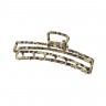SOHO Leopard Metall Haarklammer  Заколка для волос из металла с леопардовым принтом