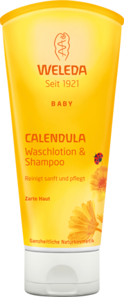 Weleda Baby Календула Лосьон для умывания и Шампунь, 200 мл