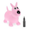 relaxdays Hupftier Hund rosa Копытная собака розовая