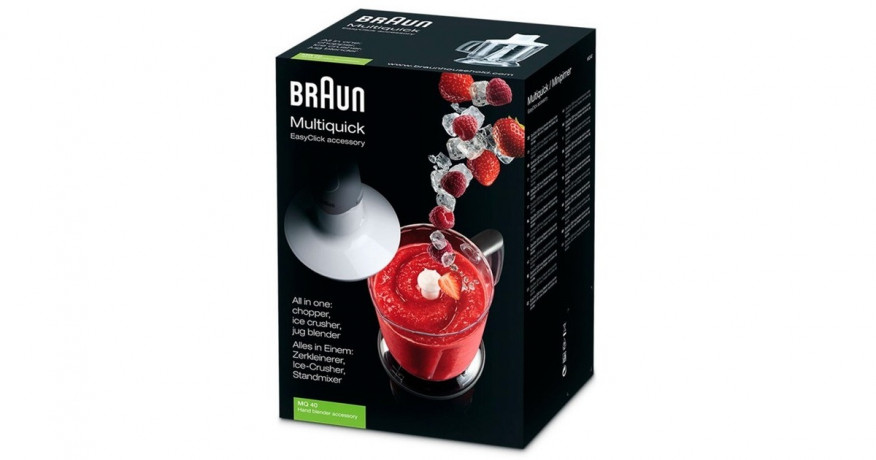 Braun Braun MultiQuick MQ 40 Mixbehalter, Aufsatz weiss  weiss Емкость для смешивания Braun MultiQuick MQ 40, белая насадка