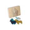 KINDSGUT Tier-Puzzle Lama Steckpuzzle Плагин-головоломка Animal Puzzle Llama