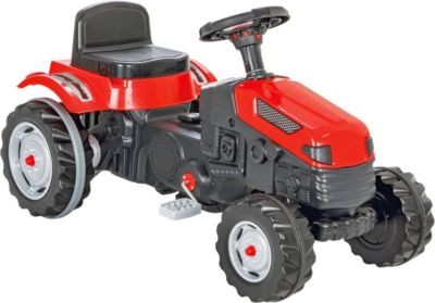 Jamara Trettraktor Strong Bull rot Педальный трактор Strong Bull красный