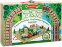 Melissa  Doug Holzeisenbahn zum Mitnehmen Деревянный поезд на вынос