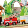 Melissa  Doug Holzeisenbahn zum Mitnehmen Деревянный поезд на вынос