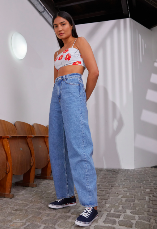 Tommy Jeans Essential Trainers Томми Джинс Женские Кеды текстильные, синие