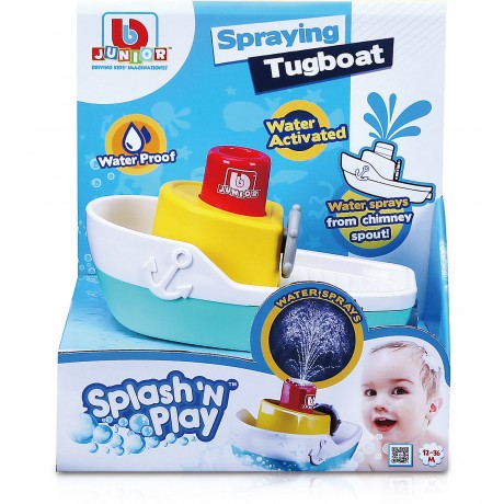 BB Junior Splash`N Play Boot Spraying Tugboat Splash'N Play Boat Буксир для опрыскивания