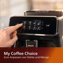 Philips Philips Kaffeevollautomat Series 2200 Kaffeevollautomat –WLAN-Konnektivitat Mit App-Steuerung, Kaffeeautomat Cafemaschine Kaffeemaschine mi Mahlwerk Vollautomat Cafe  Полностью автоматическая кофемашина Philips Series 2200, полностью автоматическа