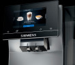 SIEMENS SIEMENS Kaffeevollautomat EQ.700 Inox silber metallic TP705D47, Full-Touch-Display, bis 10 Profile speicherbar, Milchsystem-Reinigung  Полностью автоматическая кофемашина SIEMENS EQ.700 Inox Silver Metallic TP705D47, сенсорный дисплей, возможность
