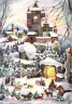 Adventskalender Адвент-календарь"Weihnachten bei der Burg": Papier-Adventskalender Адвент-календарь