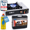 ZMC ZMC Gaskocher Edelstahl Gaskocher 1-flammig + Aufbewahrungskoffer + 20 Gaskartuschen, (Butangas Campingkocher fur Innenraum/Outdoor, Campinggaskocher 2,2 kW mit Piezozundung), Kochfeld Herd Gaskocher mit Kartusche, Gaskochfeld fur Camping  Газовая пли