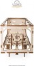 UGEARS Modellbausatz ANHANGER fur HEAVY BOY VM-03 Модельный комплект TRAILER для HEAVY BOY VM-03