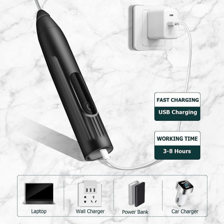 zggzerg zggzerg Akku-Stabmixer zggzerg Milchaufschaumer Elektrisch Stab Беспроводной ручной блендер zggzerg Электрический вспениватель молока zggzerg