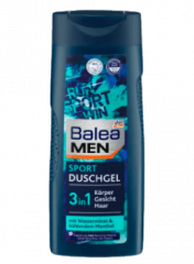 Balea MEN Duschgel Sport Гель для душа для мужчин 3в1: тело, лицо и волосы 300мл