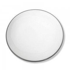 Gmundner Keramik Gmundner Keramik Grauer Rand Dessertteller ohne Fahne Classic 20 cm Десертная тарелка Gmundner Ceramics Grauer Rand без бортика Classic 20 см