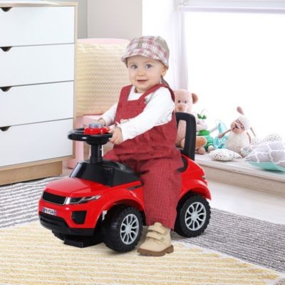 HOMCOM Rutschauto mit Hupe und Stauraum Автомобиль-толкатель с клаксоном и местом для хранения