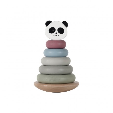 KINDSGUT Stapelturm Panda Stapelspielzeug Игрушка для укладки панды