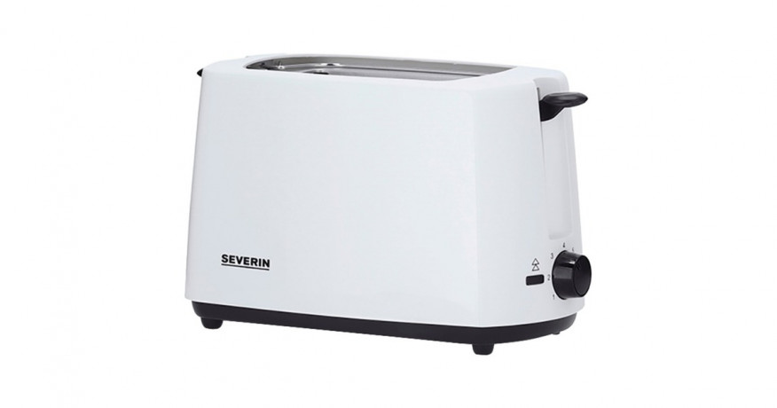 Severin Severin Automatik-Toaster AT 2286 weiss, 700 Watt, fur 2 Scheiben Toast weiss Автоматический тостер Severin AT 2286 белый, 700 Вт, на 2 ломтика тостов